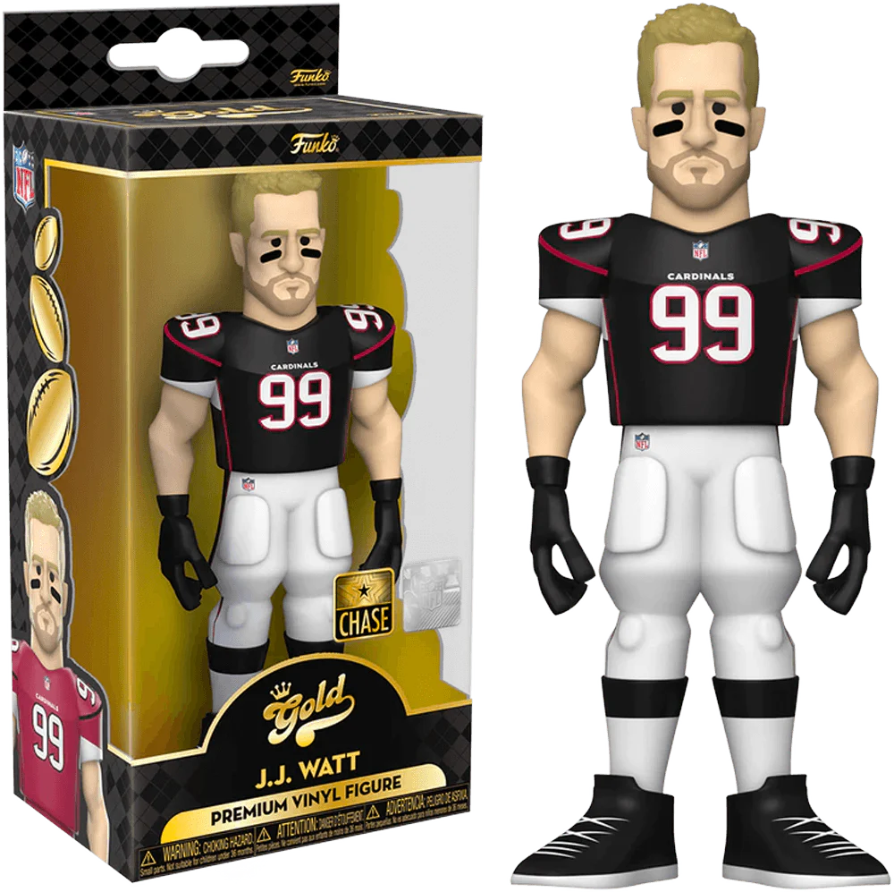 NFL: Cardinals - JJ Watt (with chase) 5" Vinyl Gold - Image 2