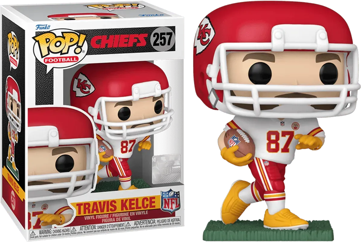 NFL: Chiefs - Travis Kelce (Away) Pop! Vinyl