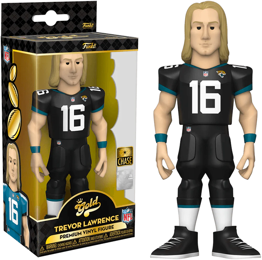 NFL: Jaguars - Trevor Lawrence (with chase) 5" Vinyl Gold - Image 2