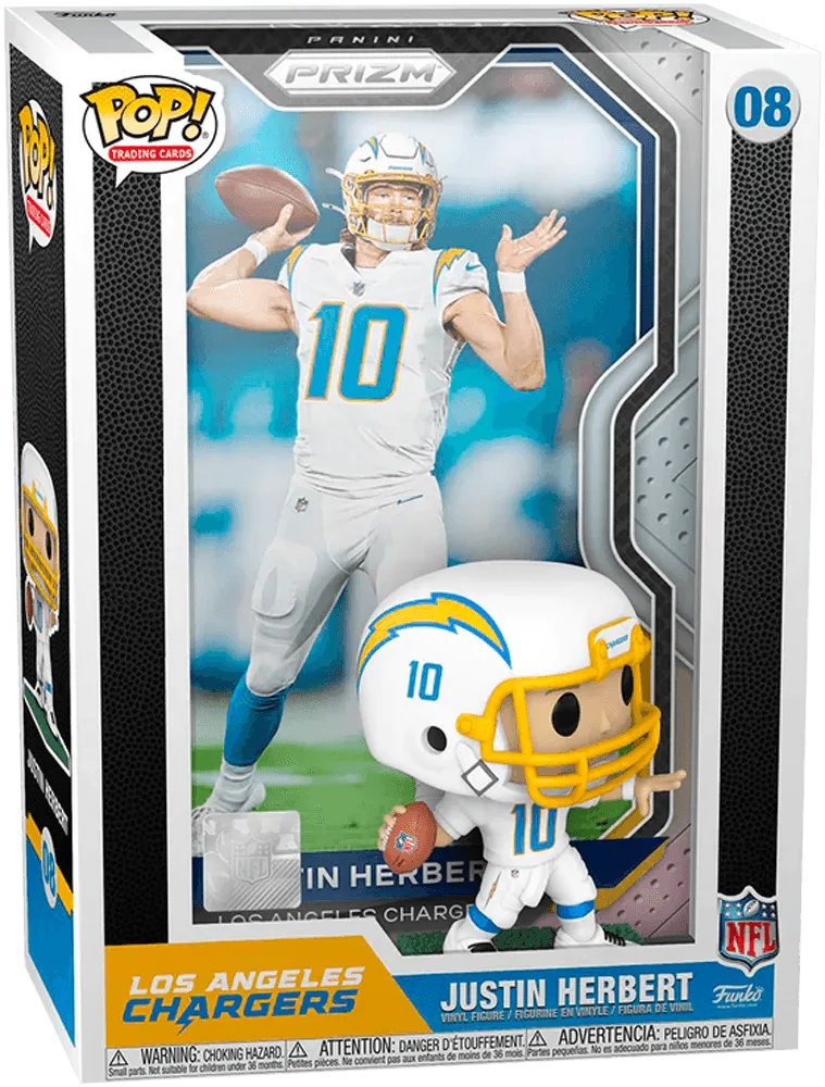NFL - Justin Herbert Pop! Trading Card