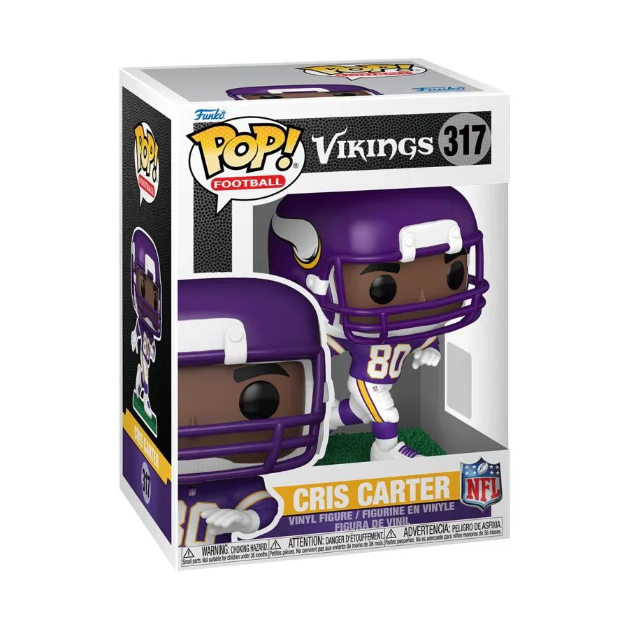 NFL: Legends - Cris Carter (Vikings) Pop! Vinyl - Image 3