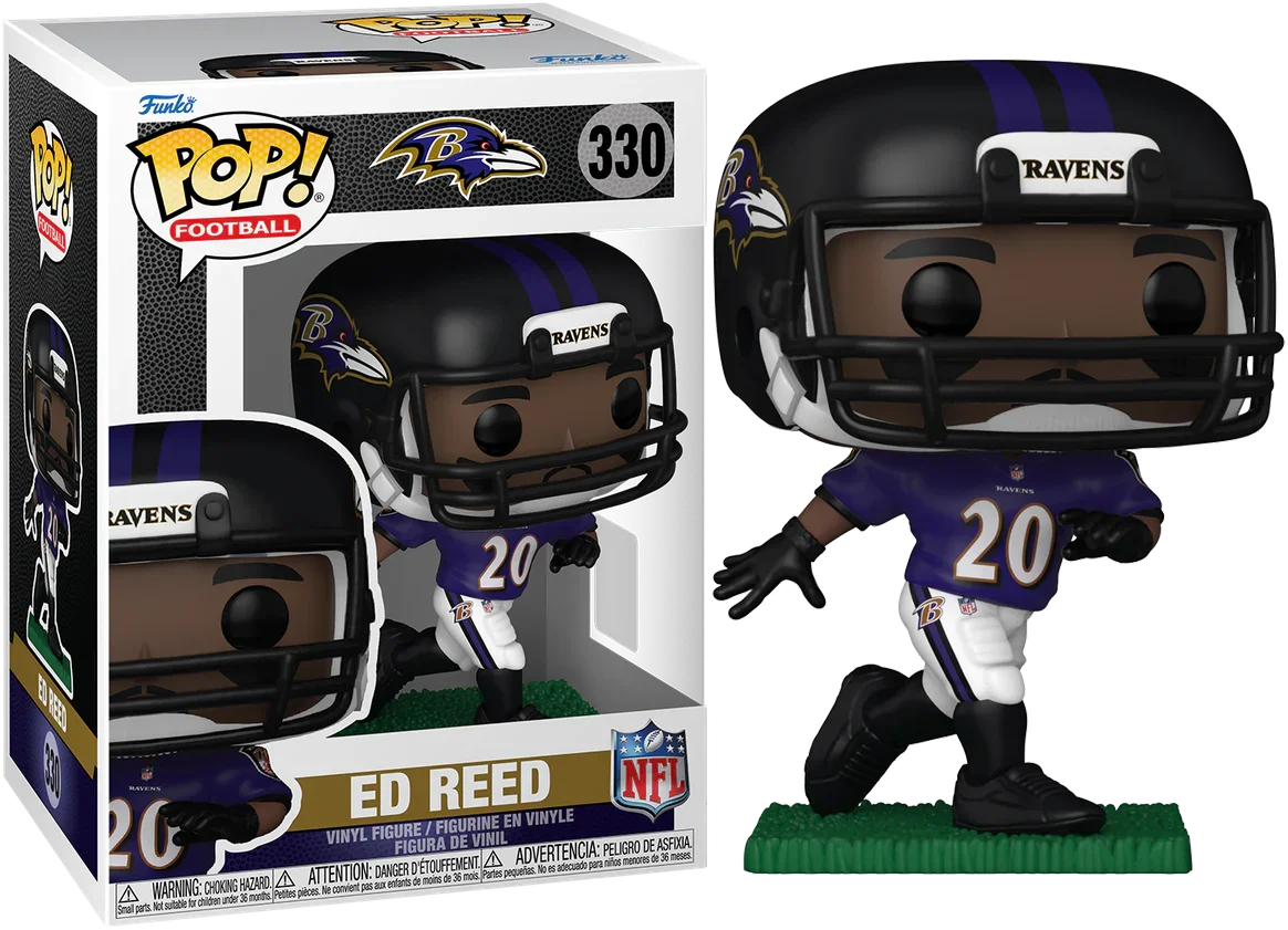 NFL: Legends - Ed Reed (Ravens) Pop! Vinyl