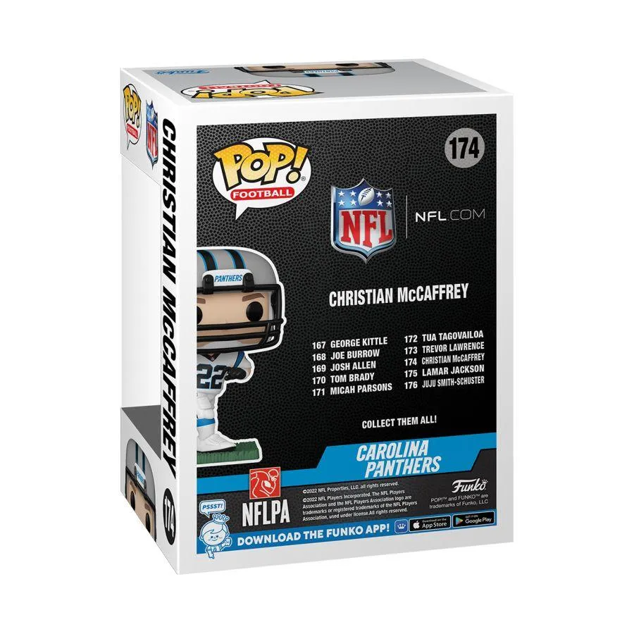 NFL: Panthers - C. McCaffrey (Away) Pop! Vinyl - Image 3