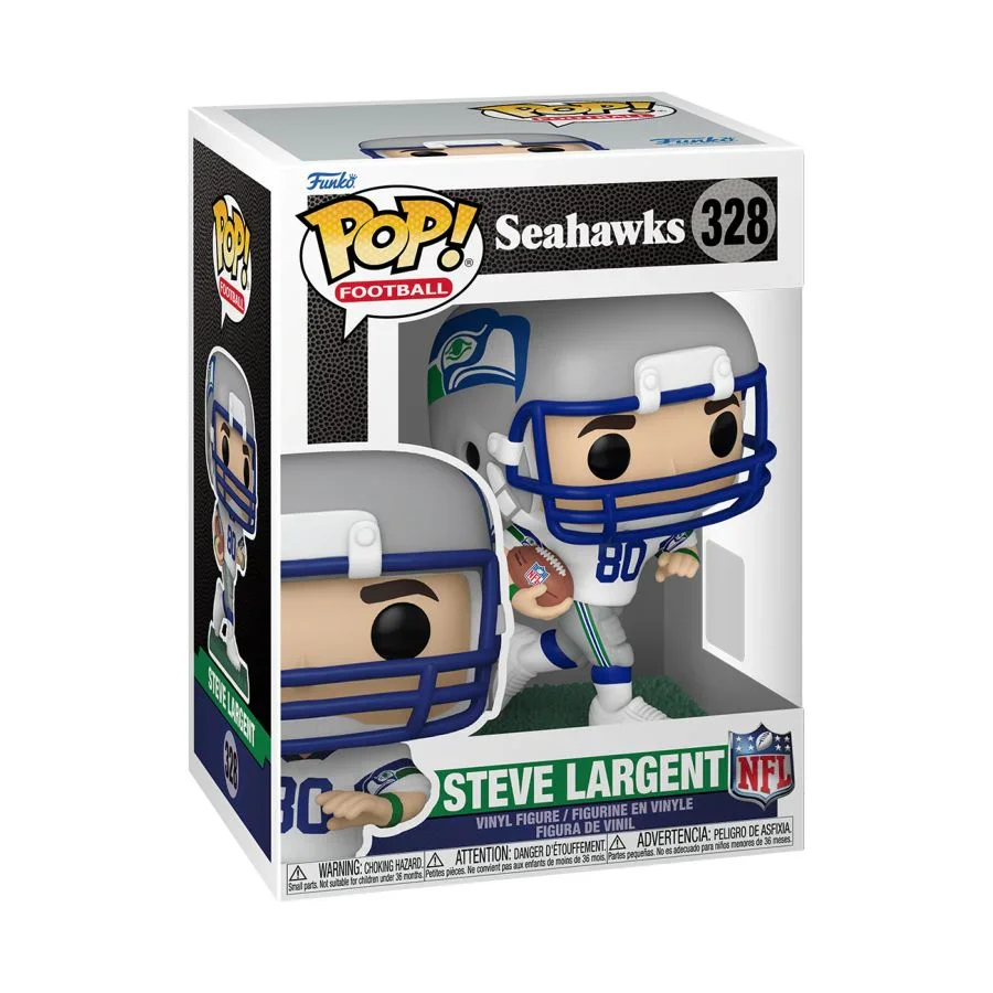 NFL: Seahawks - Steve Largent (Home) Pop! Vinyl - Image 3