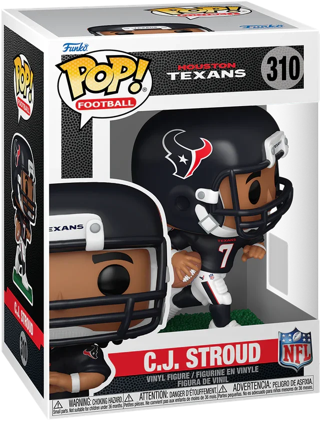 NFL: Texans - CJ Stroud Pop! Vinyl - Image 3