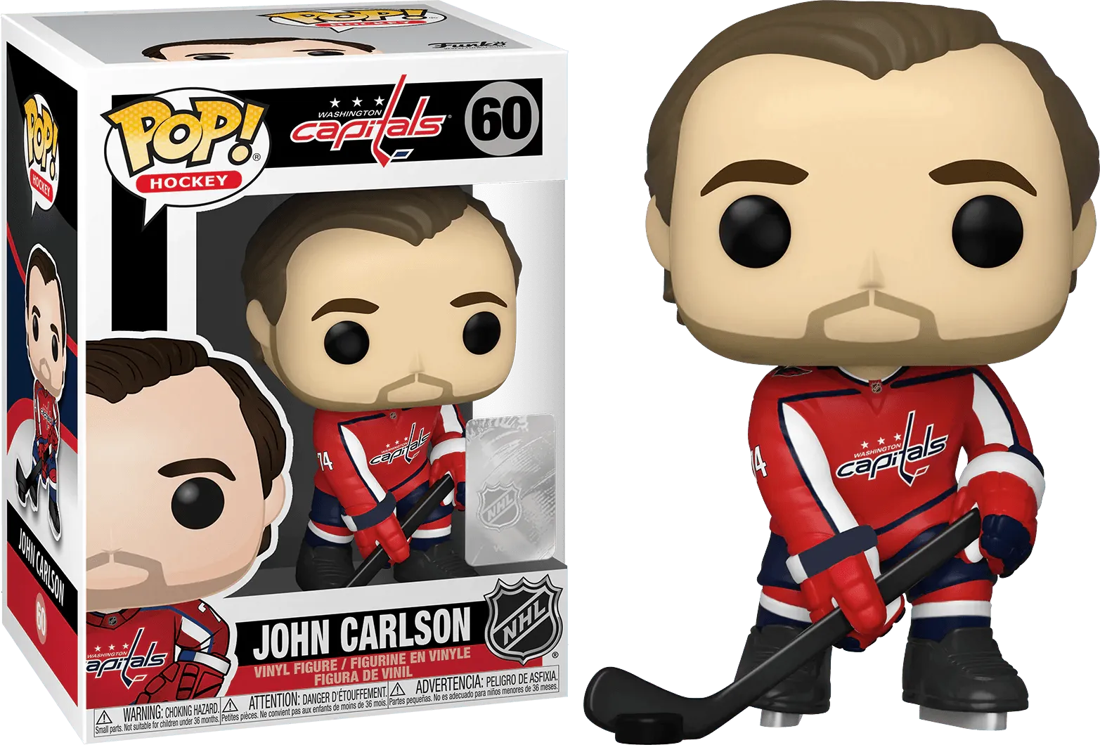 NHL: Capitals - John Carlson Pop! Vinyl