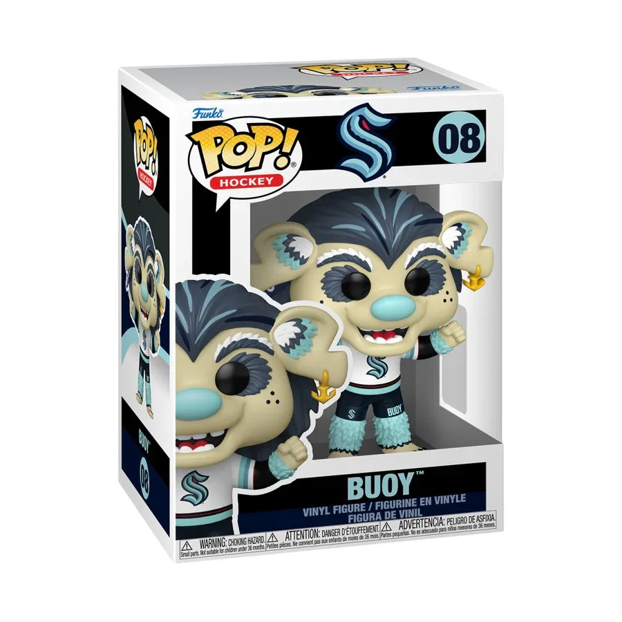 NHL: Mascots - Seattle Kraken Buoy Pop! Vinyl - Image 2