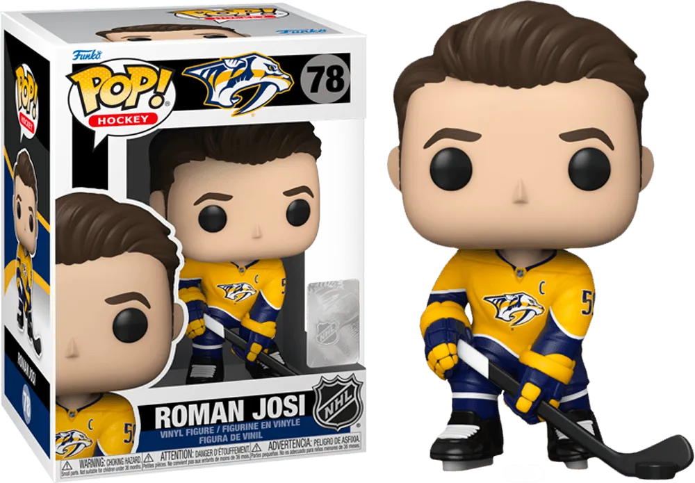 NHL: Predators - Roman Josi (Home Uniform) Pop! Vinyl