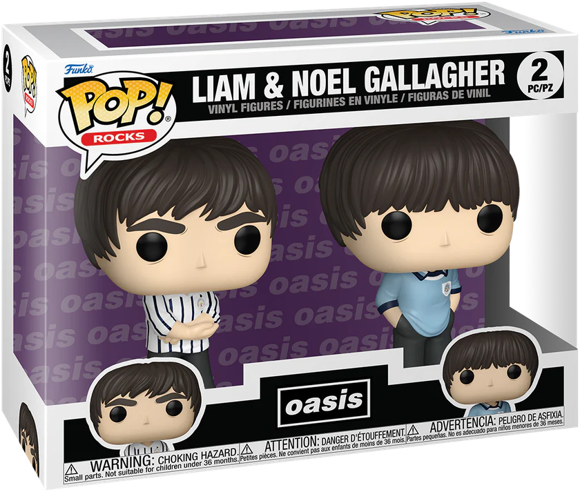 Oasis - Liam & Noel Gallagher Pop! Vinyl 2 Pack - Image 3