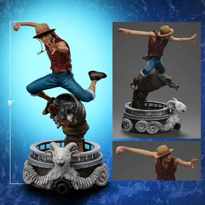 One Piece (2023) - Luffy 1:10 Scale Statue - Image 2