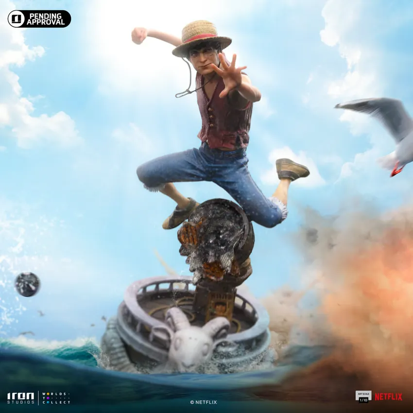 One Piece (2023) - Luffy 1:10 Scale Statue - Image 3