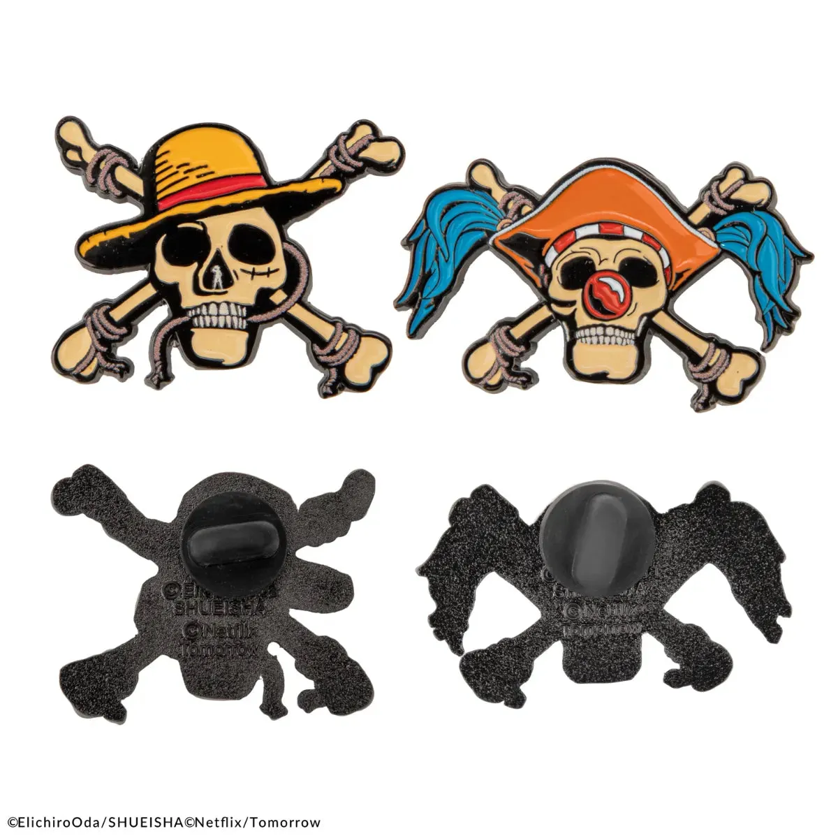 One Piece (2023) - Luffy & Buggy Set of 2 Pins - Image 4