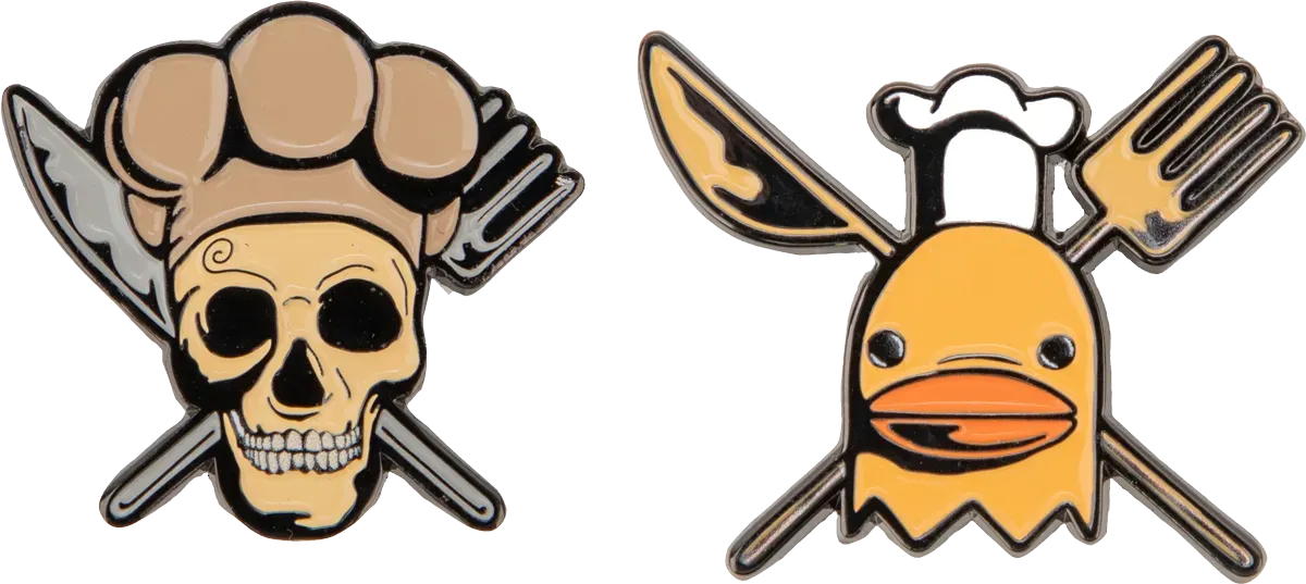 One Piece (2023) - Sanji & Zeff Set of 2 Pins
