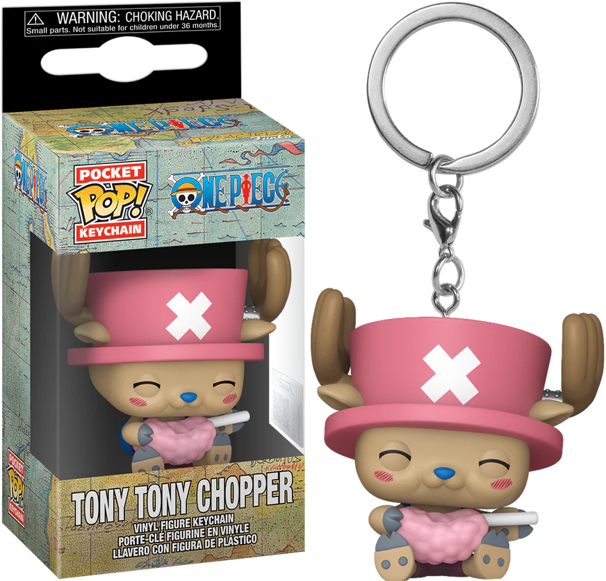 One Piece - Chopper with Cotton Candy Pop! Keychain