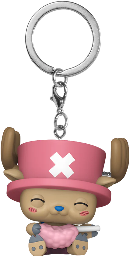 One Piece - Chopper with Cotton Candy Pop! Keychain - Image 2