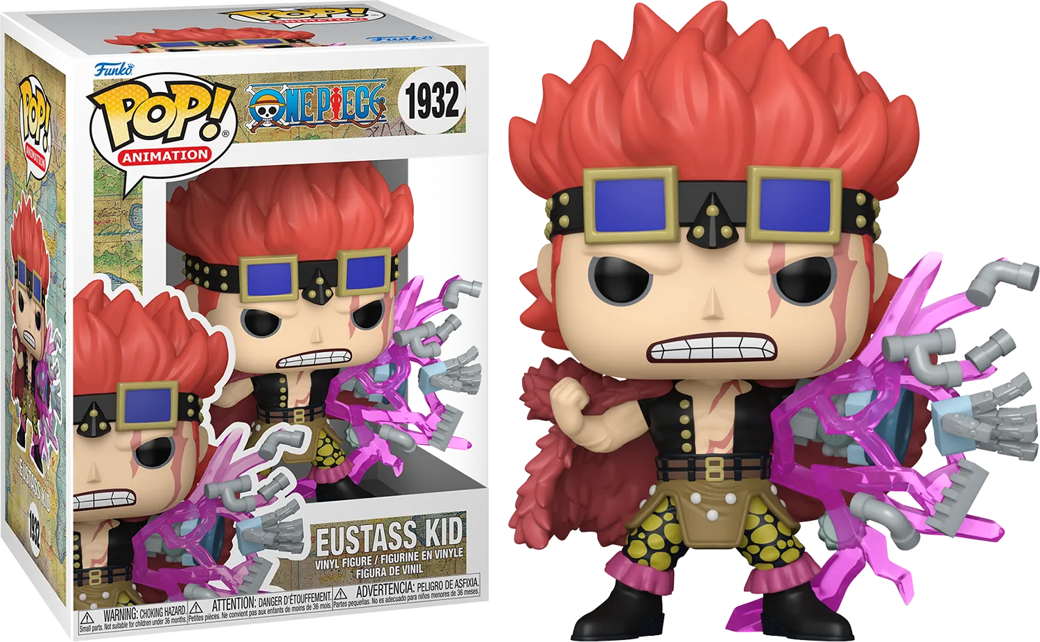 One Piece - Eustass Kid with Awakening Pop! Vinyl