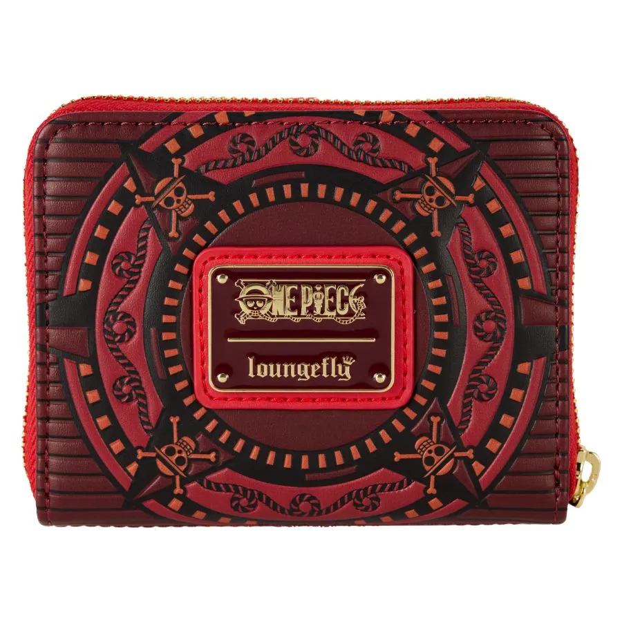 One Piece - Luffy Compass Zip Around Wallet - Image 3
