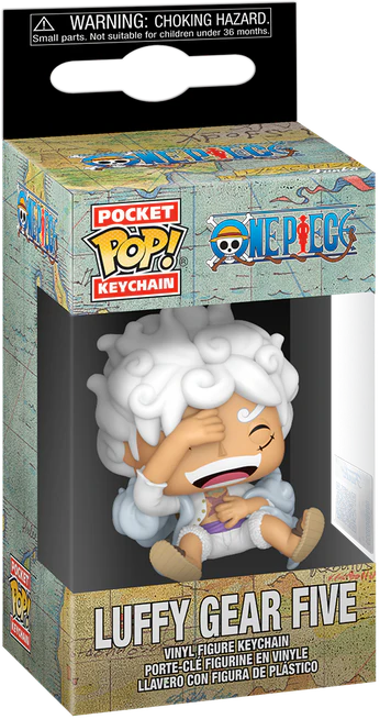 One Piece - Luffy Gear 5 Pop! Keychain - Image 3