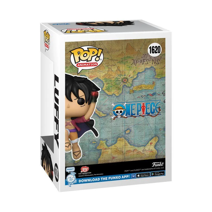 One Piece - Luffy Uppercut US Exclusive Metallic Pop! Vinyl [RS] - Image 4