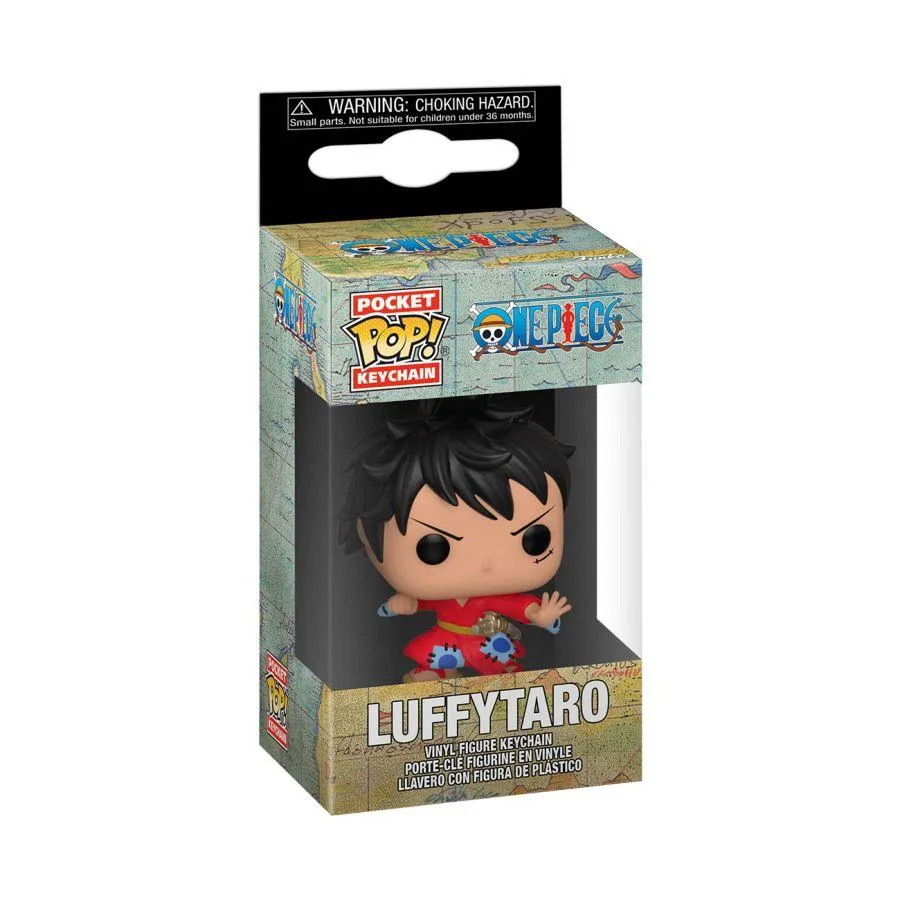 One Piece - Luffytaro in Kimono Pop! Keychain - Image 3