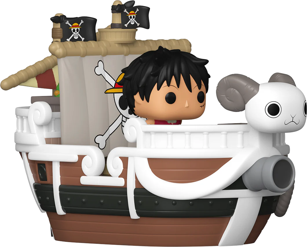 One Piece - Monkey D. Luffy & The Going Merry Bitty Pop! Ride Vinyl - Image 2