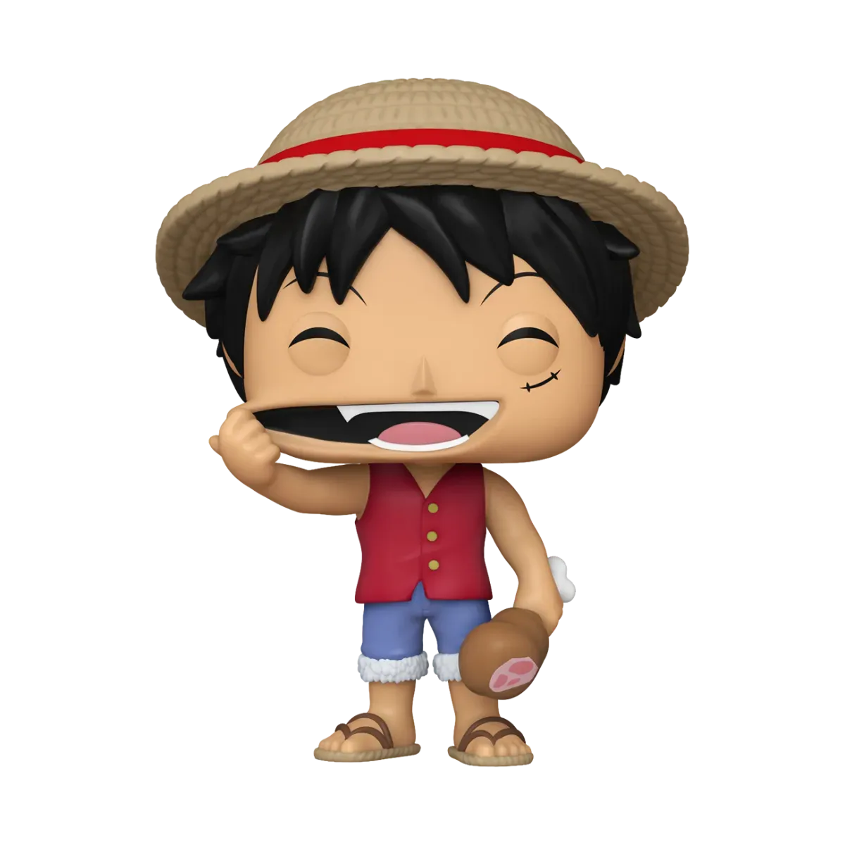 One Piece - Monkey D. Luffy with Meat Pop! Vinyl - Image 2