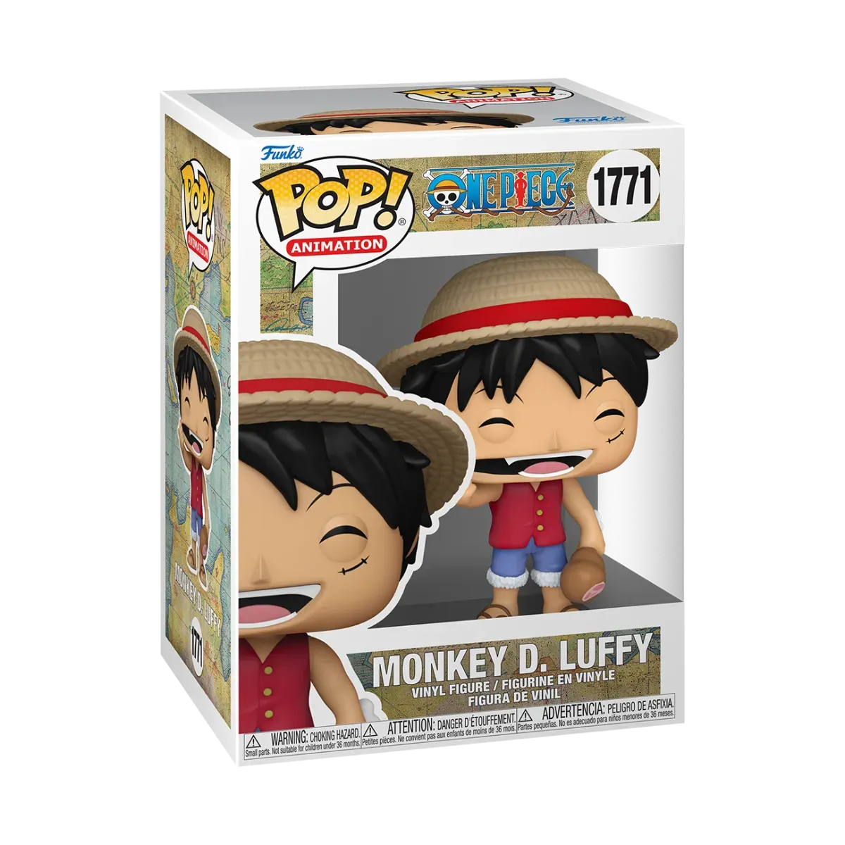 One Piece - Monkey D. Luffy with Meat Pop! Vinyl - Image 3