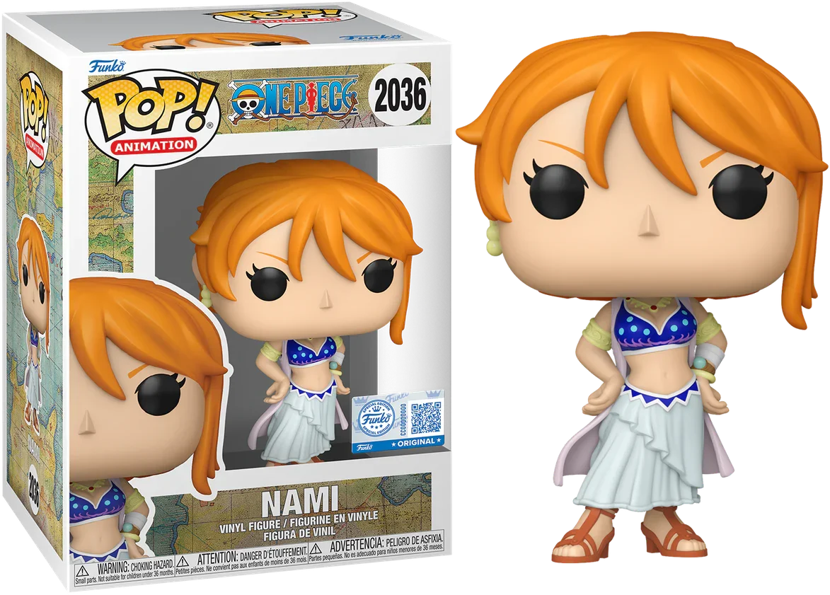 One Piece - Nami (Alabasta) US Exclusive Pop! Vinyl [RS]