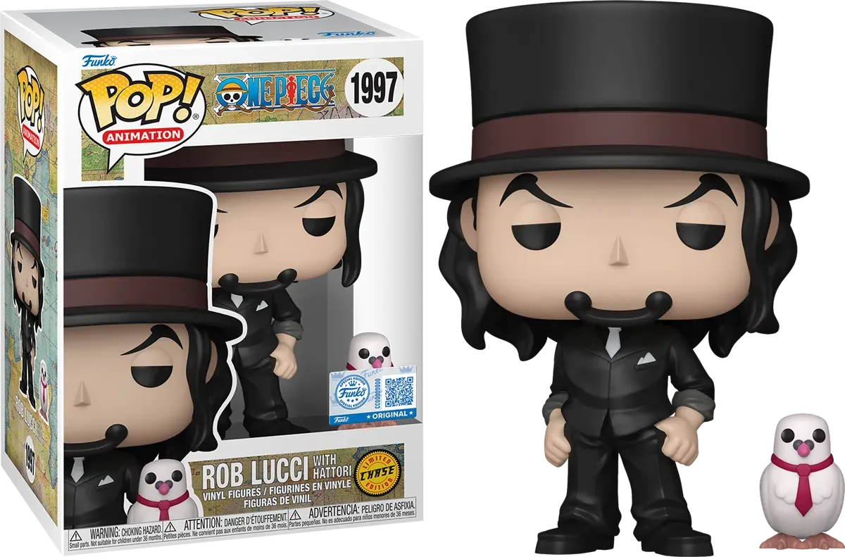 One Piece - Rob Lucci US Exclusive Pop! Vinyl - Chase Bundle [RS]