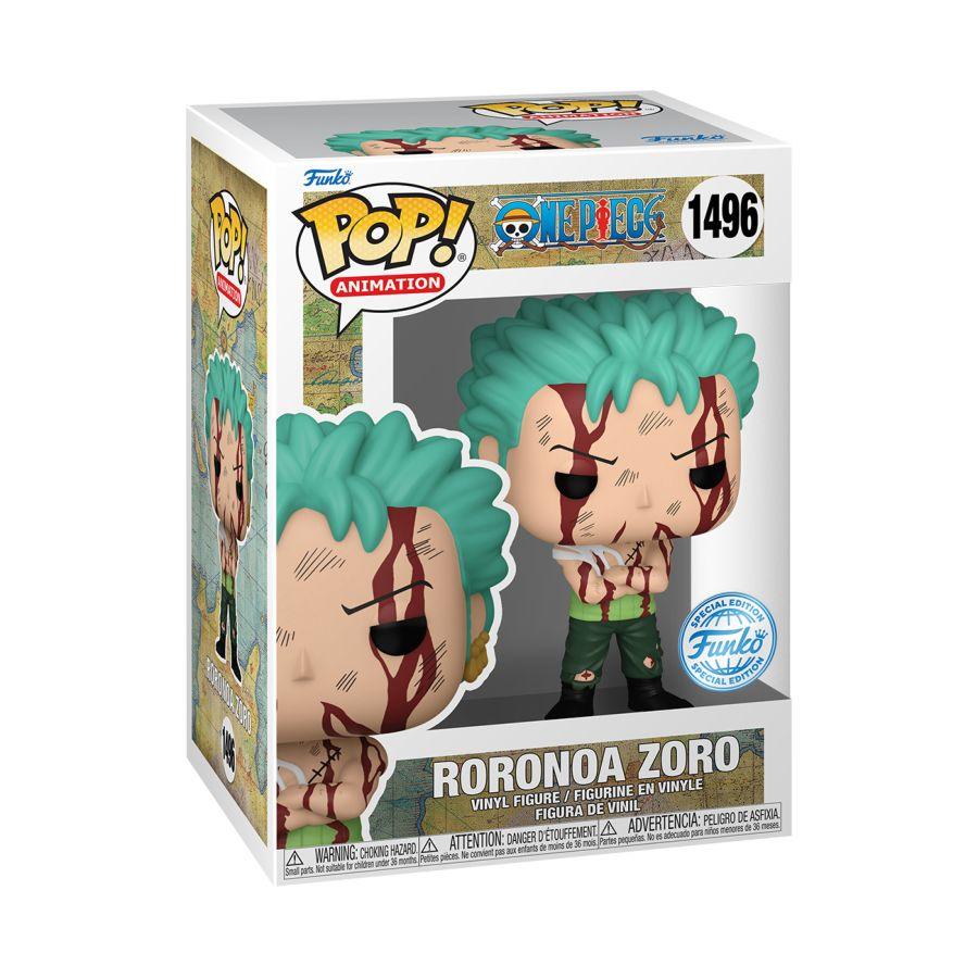 One Piece - Roronoa Zoro "Nothing Happened" US Exclusive Pop! Vinyl [RS] - Image 3