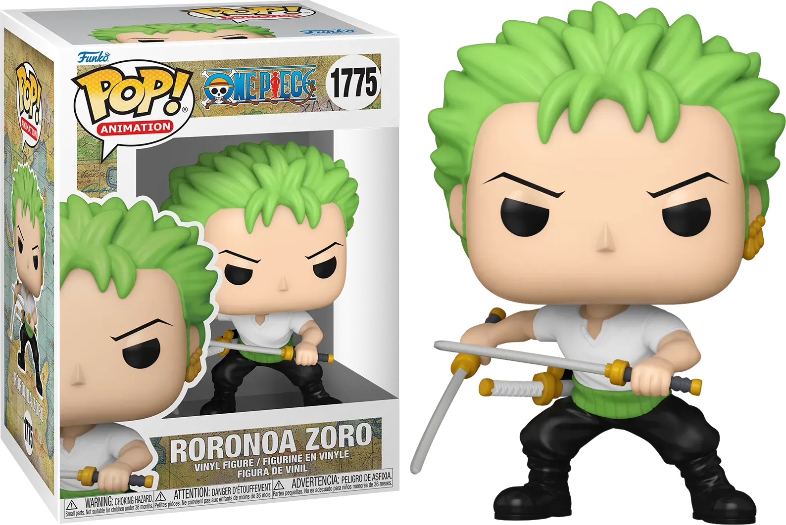 One Piece - Roronoa Zoro (Two Sword Style) (with chase) Pop! Vinyl