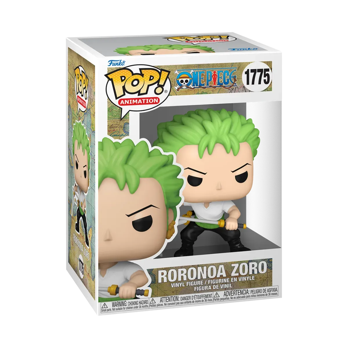 One Piece - Roronoa Zoro (Two Sword Style) (with chase) Pop! Vinyl - Image 3