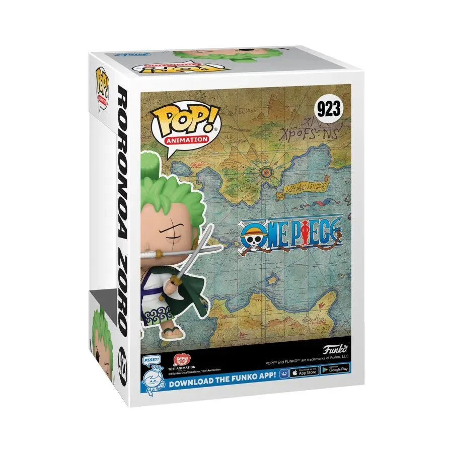 One Piece - Roronoa Zoro US Exclusive Glow Pop! Vinyl [RS] - Image 5