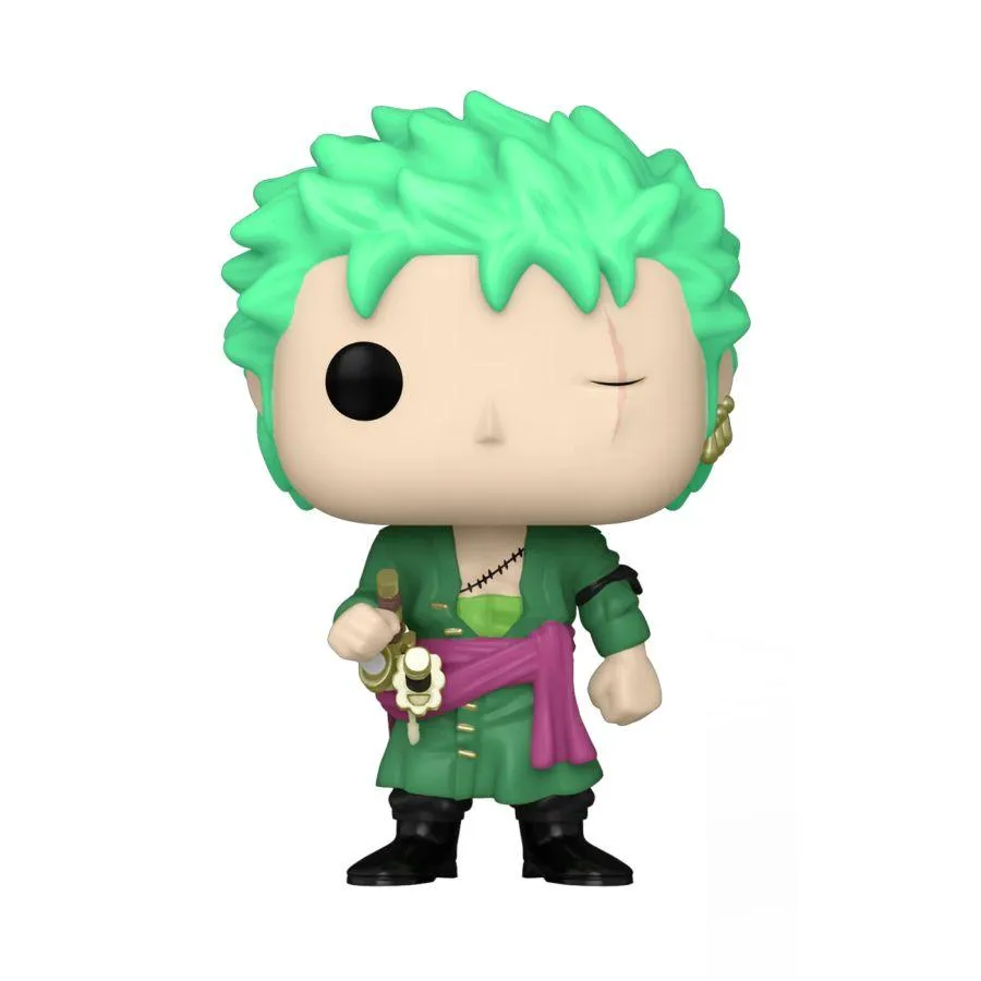 One Piece - Roronoa Zoro US Exclusive Glow Pop! Vinyl [RS] - Image 5