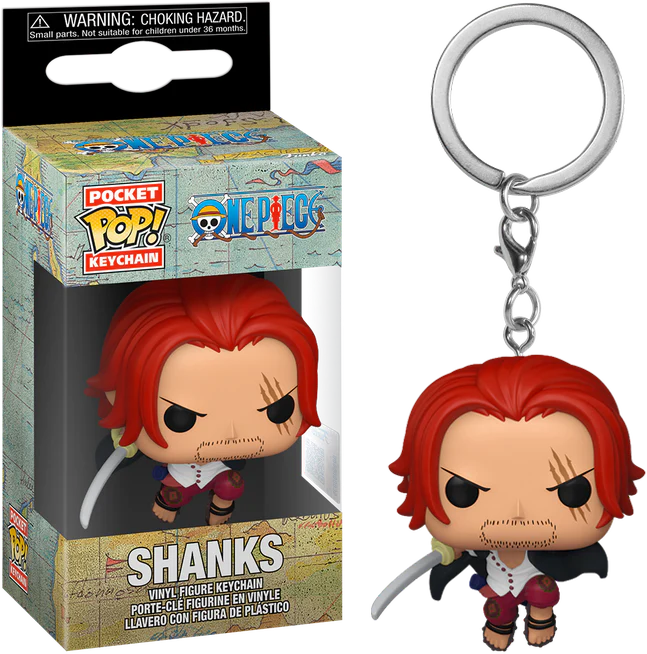 One Piece - Shanks Pop! Keychain