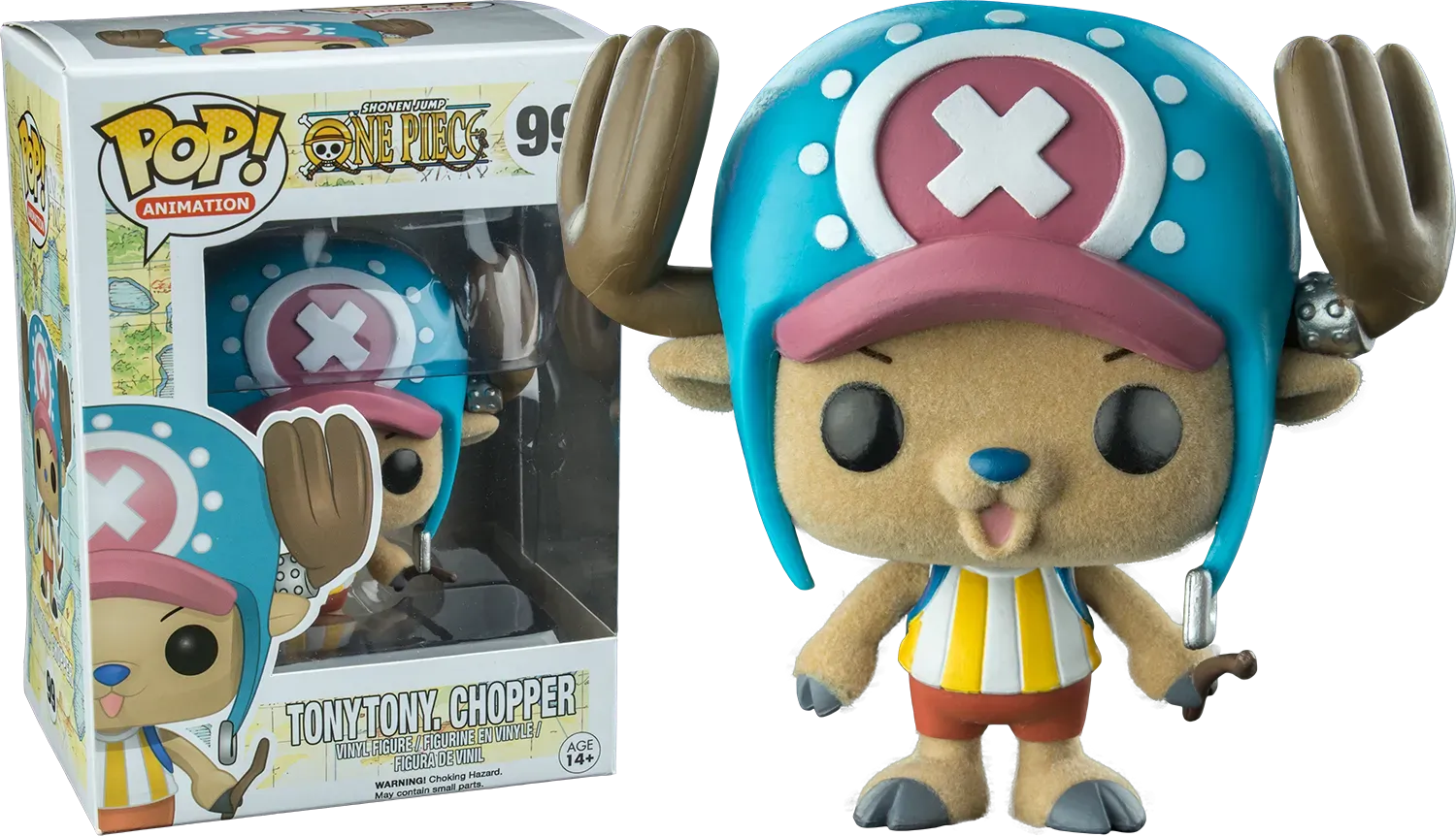 One Piece - Tony Tony Chopper Flocked US Exclusive Pop! Vinyl