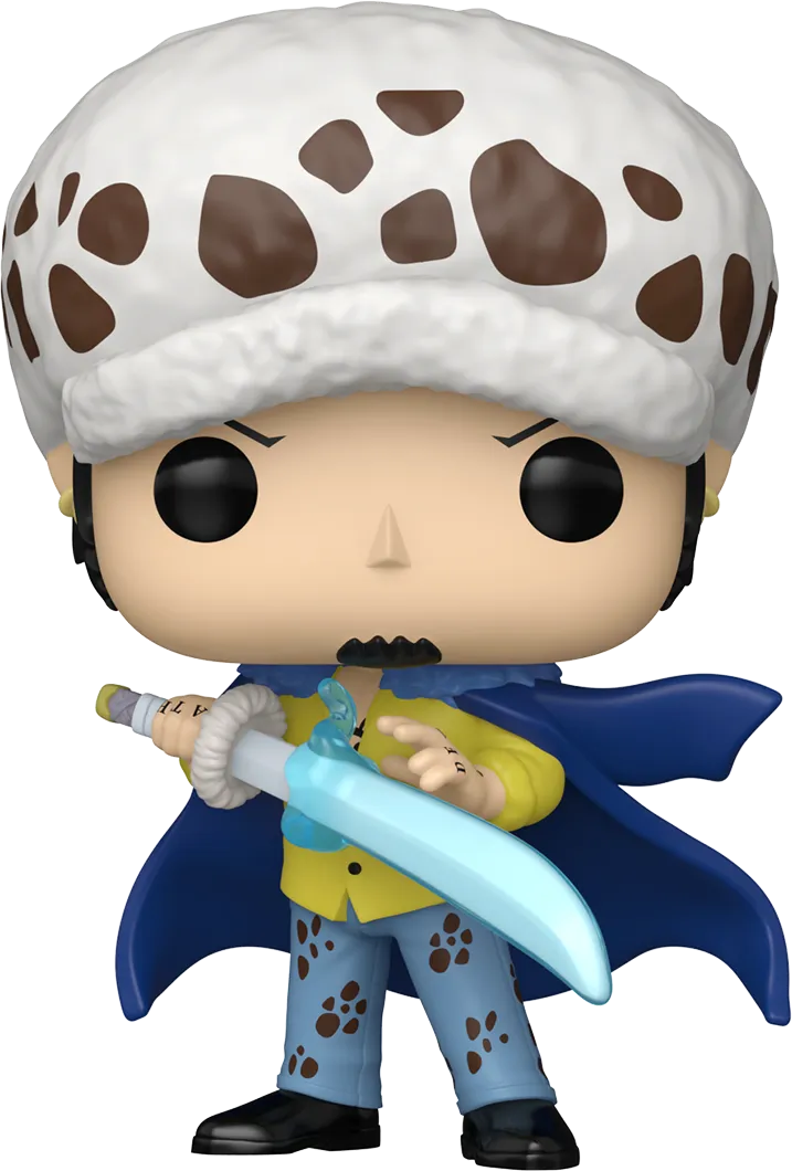 One Piece - Trafalgar Law (with Blue Anesthesia) US Exclusive Glow Pop! Vinyl [RS] - Image 4