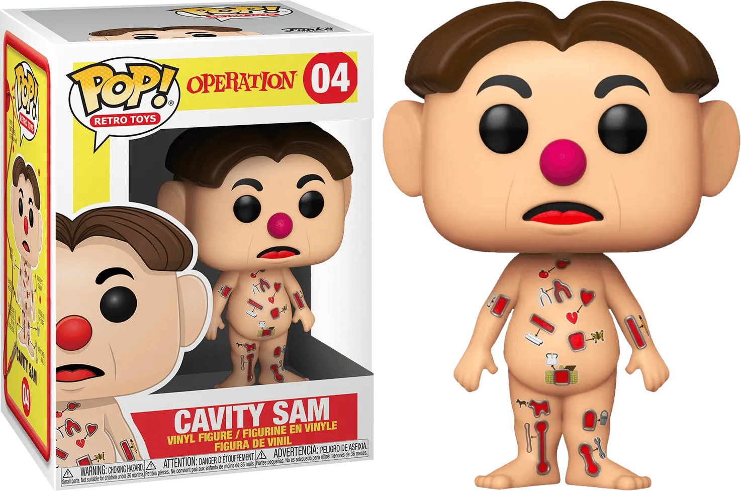 Operation Game - Cavity Sam Pop! Vinyl