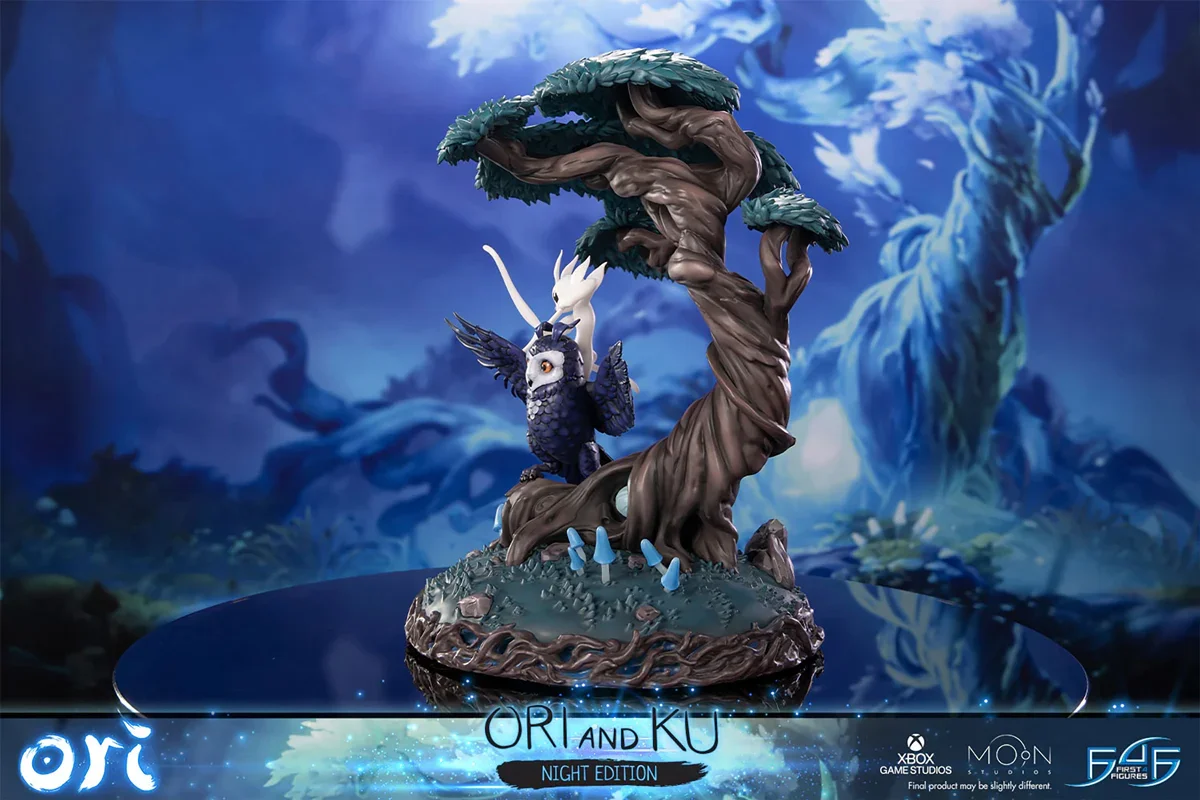 Ori & The Will of the Wisps - Ori & Ku (Night Version) Statue - Image 11