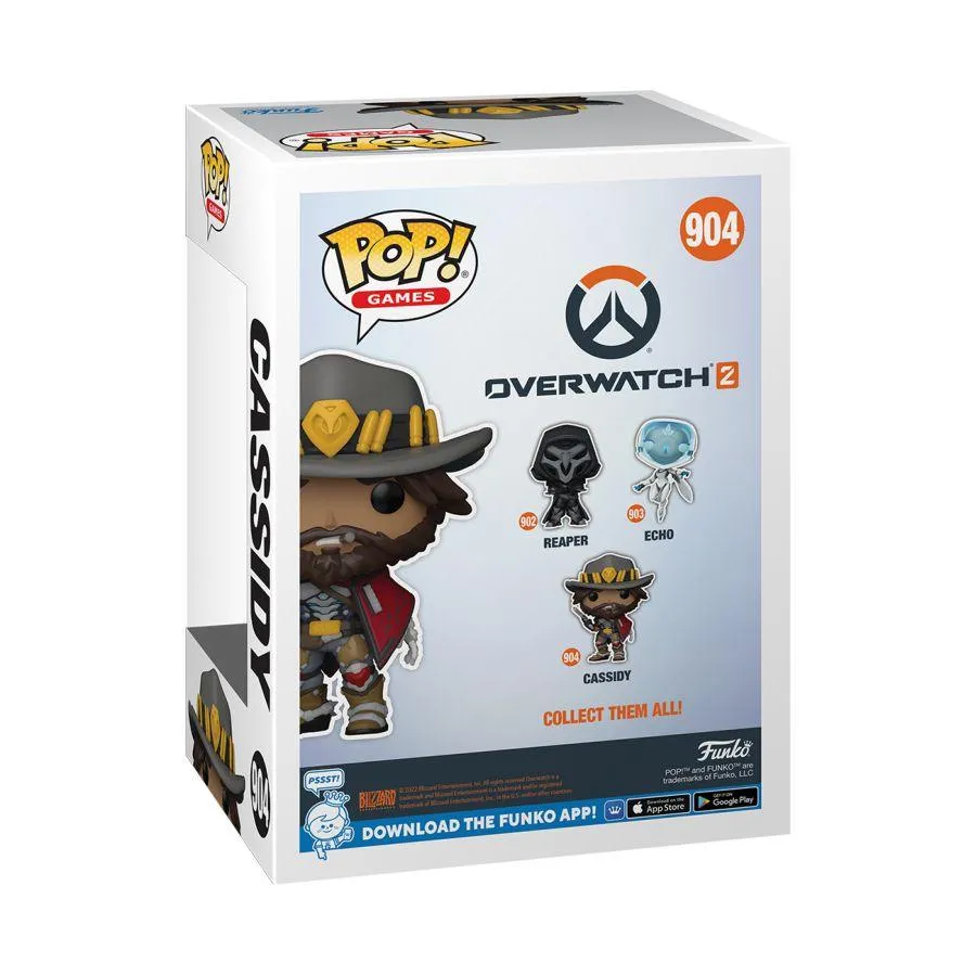 Overwatch 2 - Cole Cassidy Pop! Vinyl - Image 4