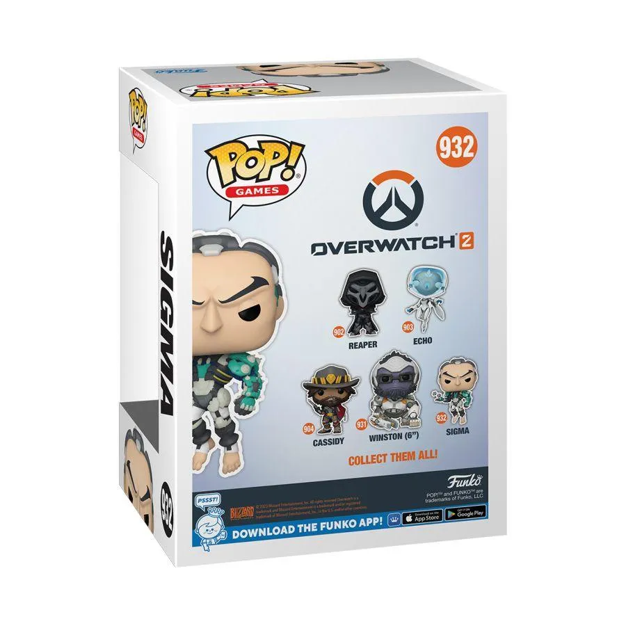 Overwatch 2 - Sigma Pop! Vinyl - Image 4