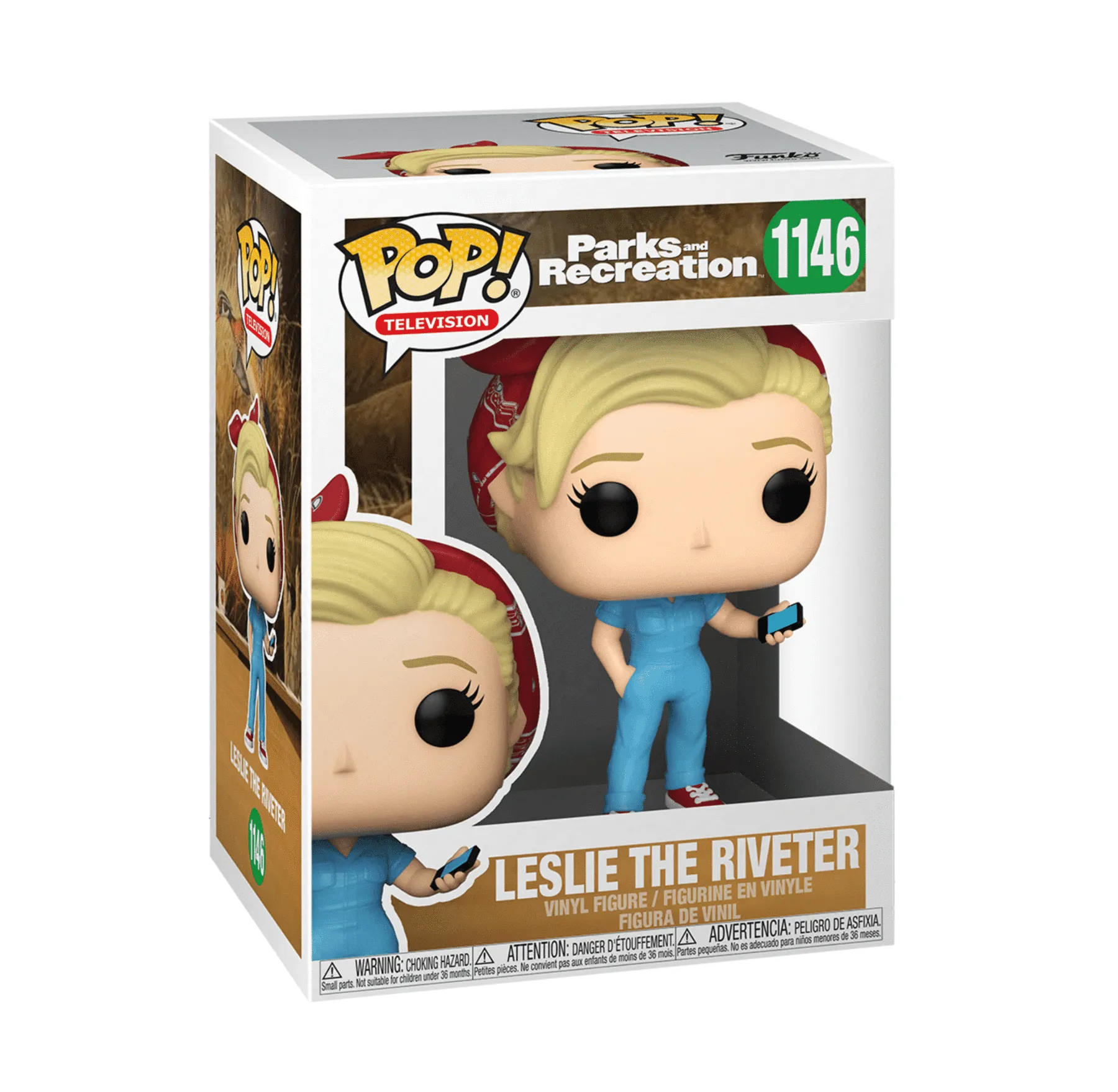 Parks and Recreation - Leslie the Riveter Pop! Vinyl - Image 3
