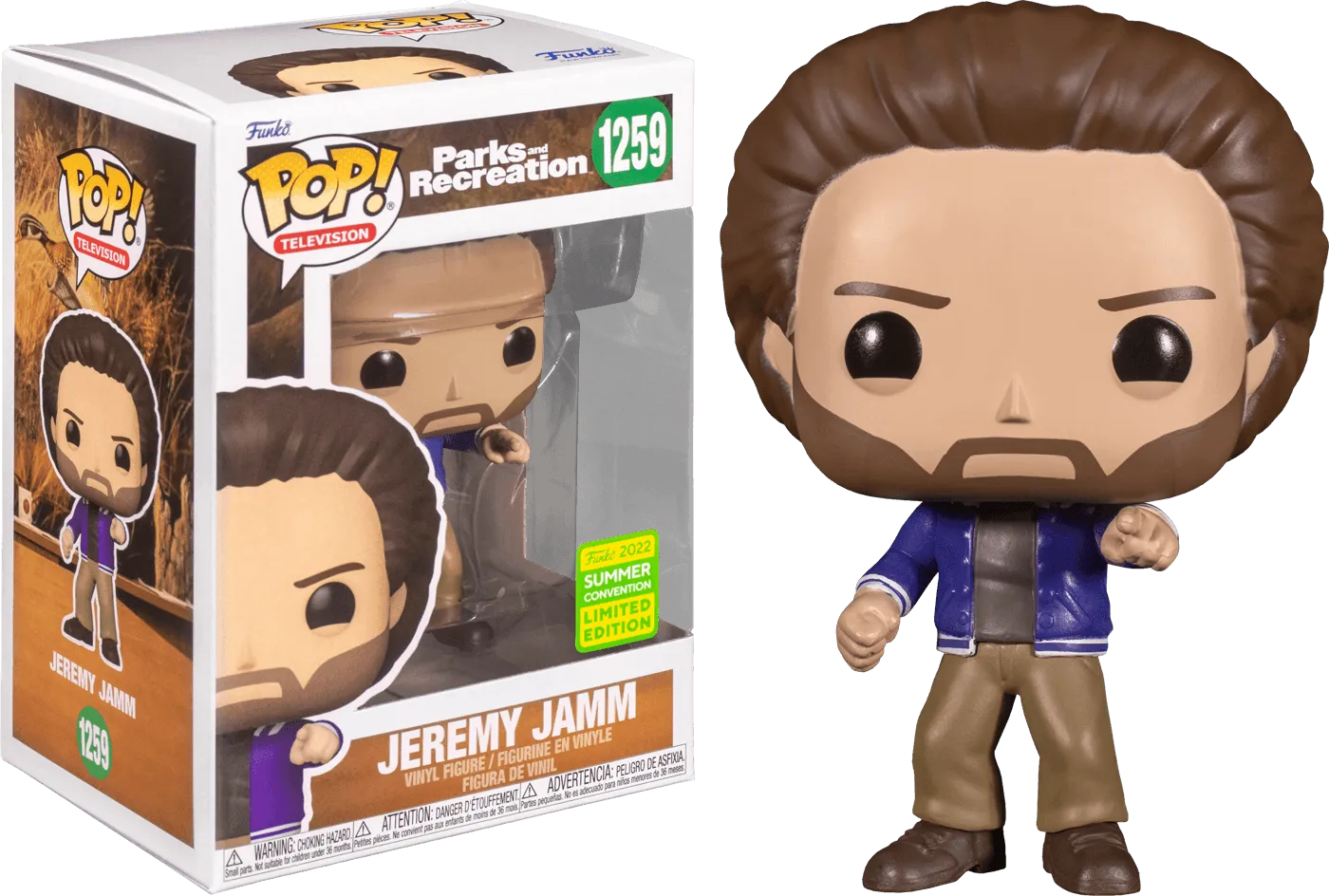 Parks and Recreation - Jeremy Jamm SDCC 2022 Exclusive Pop! Vinyl [RS]
