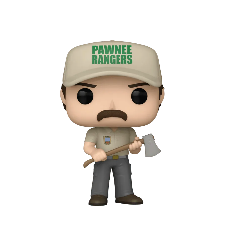 Parks & Recreation - Ron Swanson (Pawnee Rangers) Pop! Vinyl - Image 2