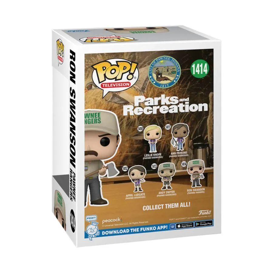 Parks & Recreation - Ron Swanson (Pawnee Rangers) Pop! Vinyl - Image 4