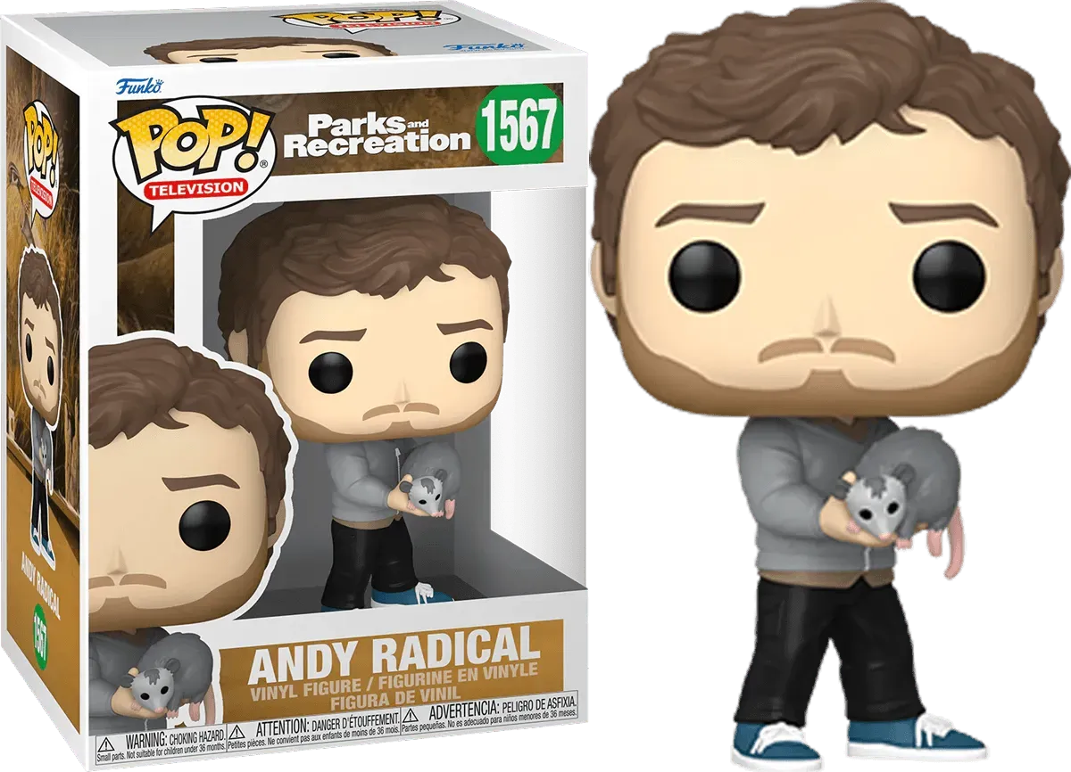 Parks & Recreations: 15th Anniversary - Andy Radical Pop! Vinyl