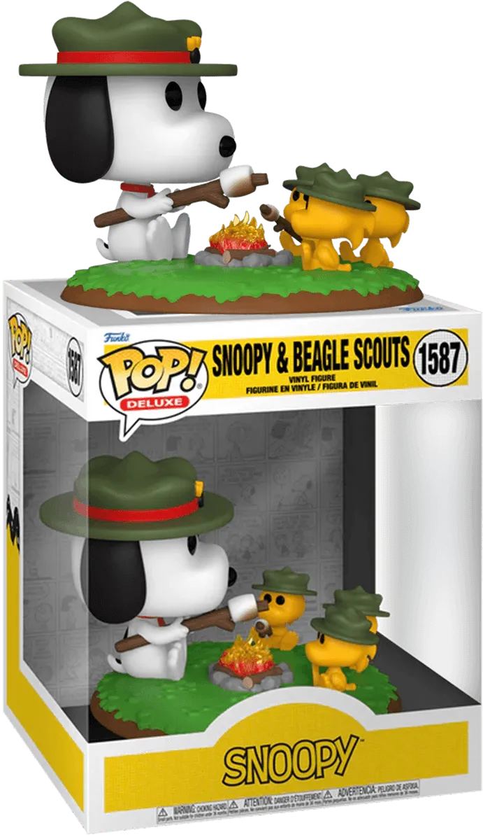 Peanuts - Snoopy & Beagle Scouts Pop! Deluxe