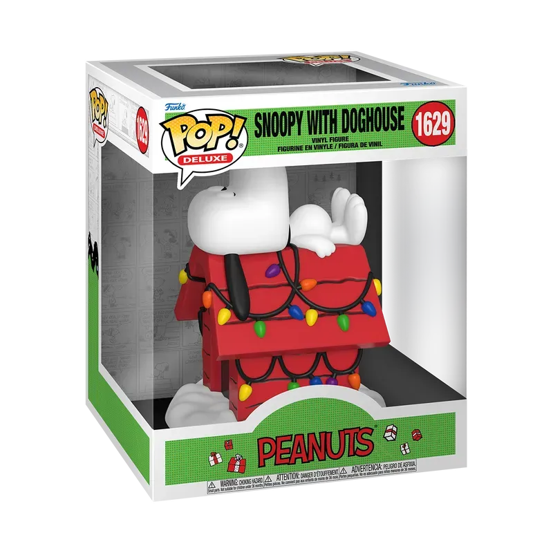 Peanuts - Snoopy with Doghouse Holiday Pop! Deluxe - Image 3