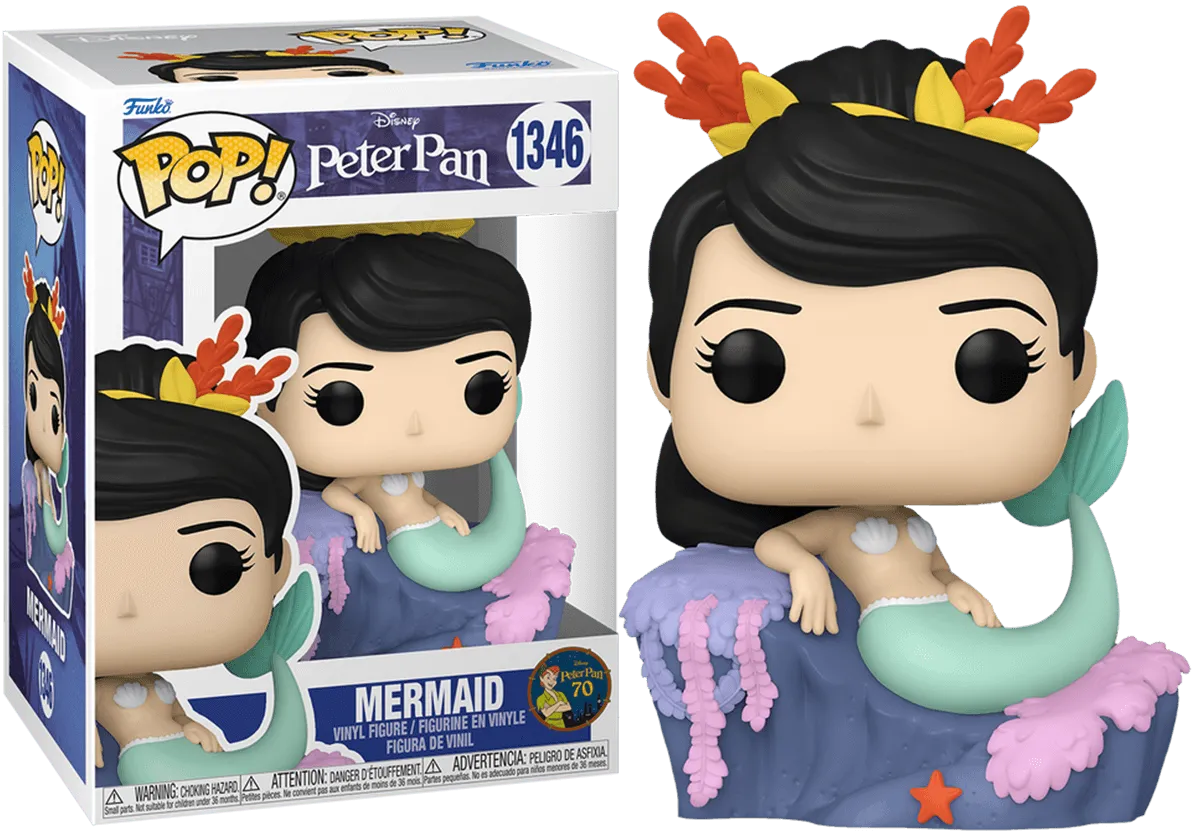 Peter Pan 70th Anniversary - Mermaid Pop! Vinyl