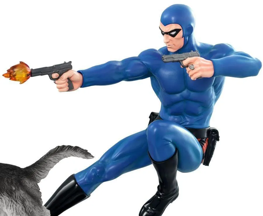 Phantom - Phantom and Devil Blue Suit Statue - Image 5